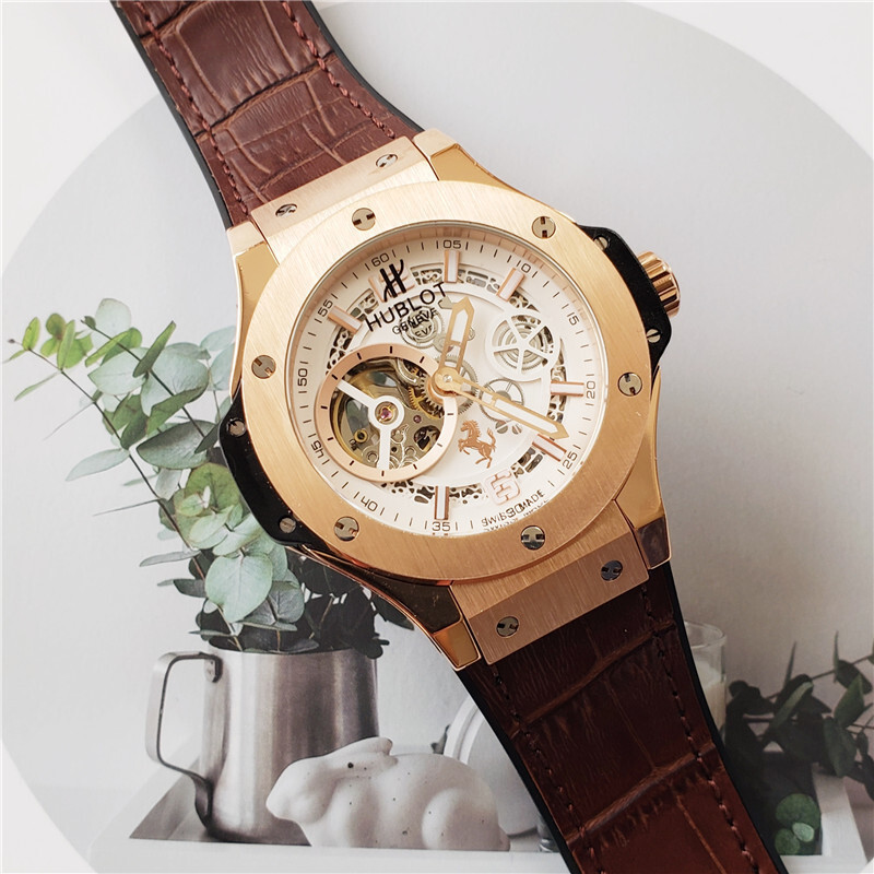 Men's Automatic Mechanical Watch 904L Stainless Steel 42mm-HB21