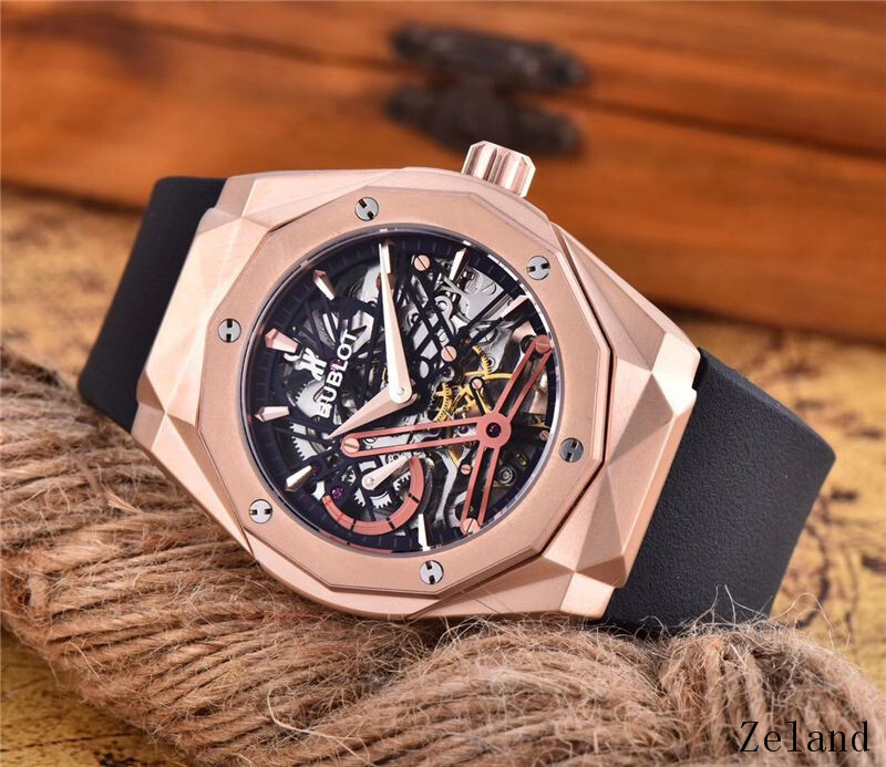 Men's Automatic Mechanical Watch 904L Stainless Steel 45mm-HB32