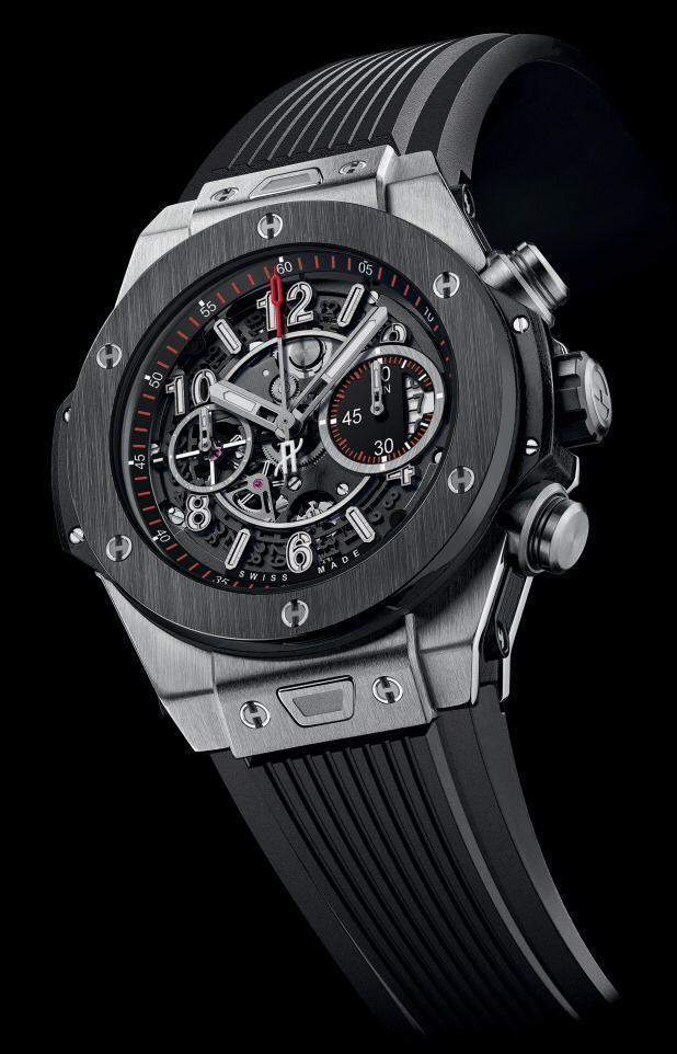 Men's Quartz Watch Chronograph 904L Stainless Steel 42mm-HB20