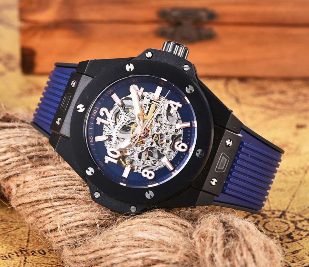 Men's Automatic Mechanical Watch 904L Stainless Steel 45mm-HB69
