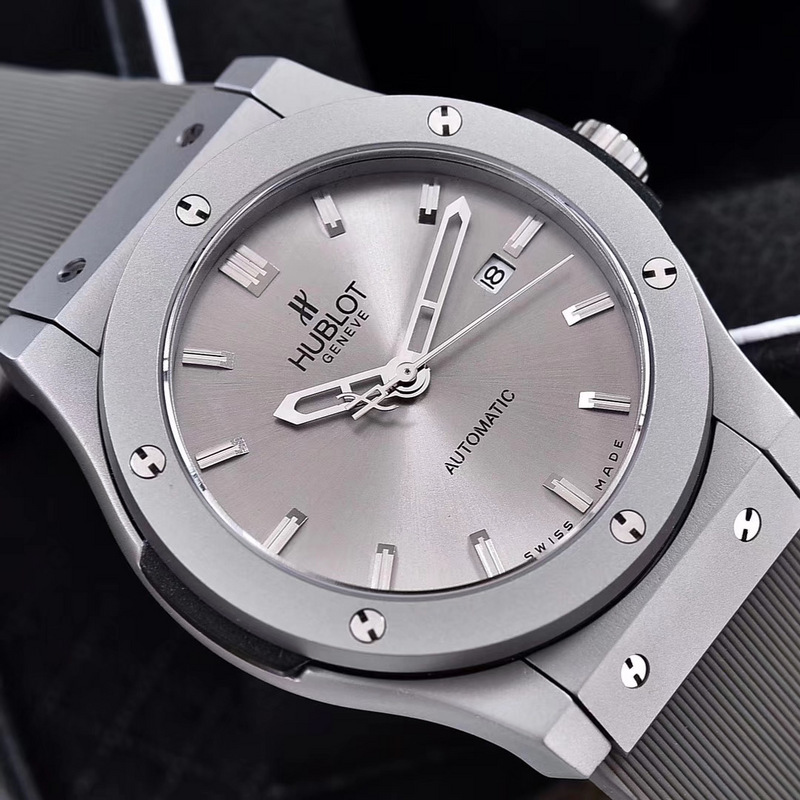 Men's Automatic Mechanical Watch 904L Stainless Steel 42mm-HB80