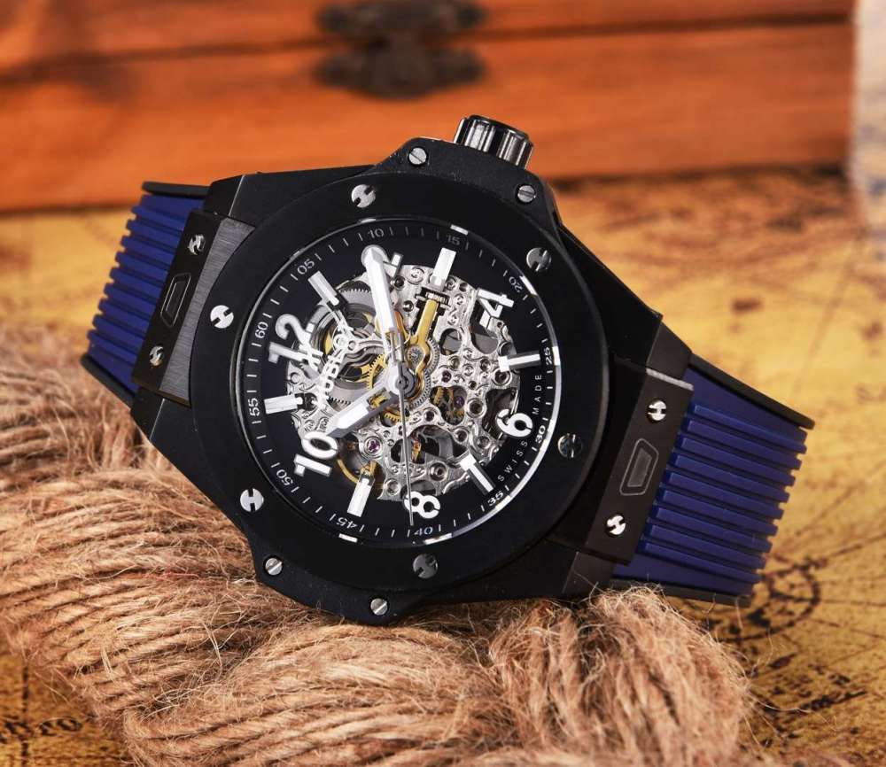 Men's Automatic Mechanical Watch 904L Stainless Steel 45mm-HB69