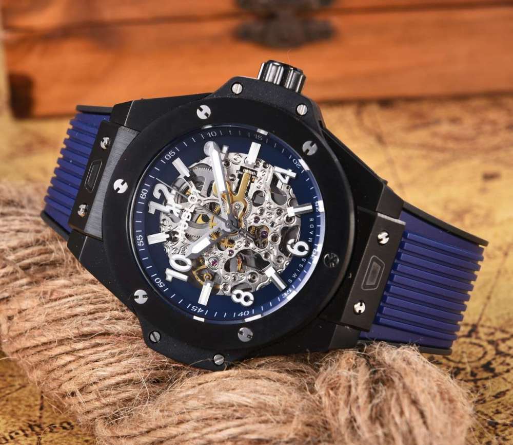 Men's Automatic Mechanical Watch 904L Stainless Steel 45mm-HB69