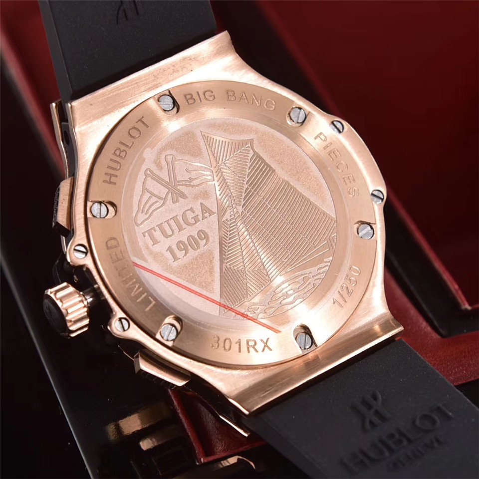 Women's  Quartz Watch Chronograph 904L Stainless Steel 36mm-HB90