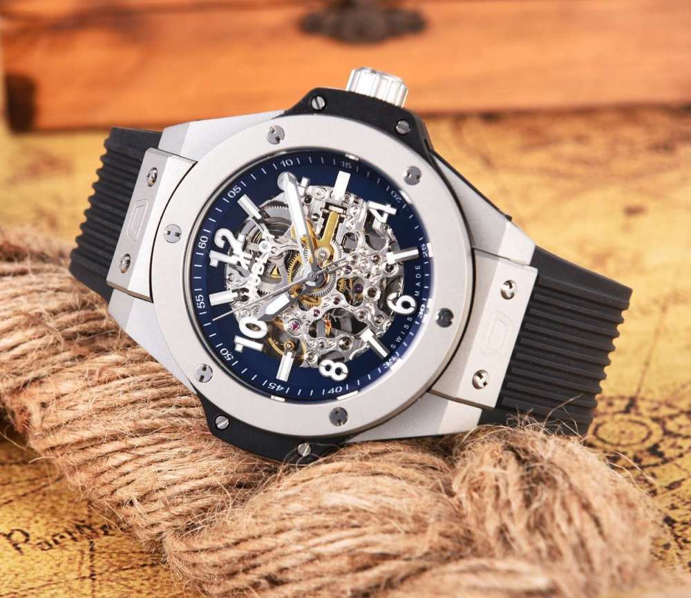 Men's Automatic Mechanical Watch 904L Stainless Steel 45mm-HB67