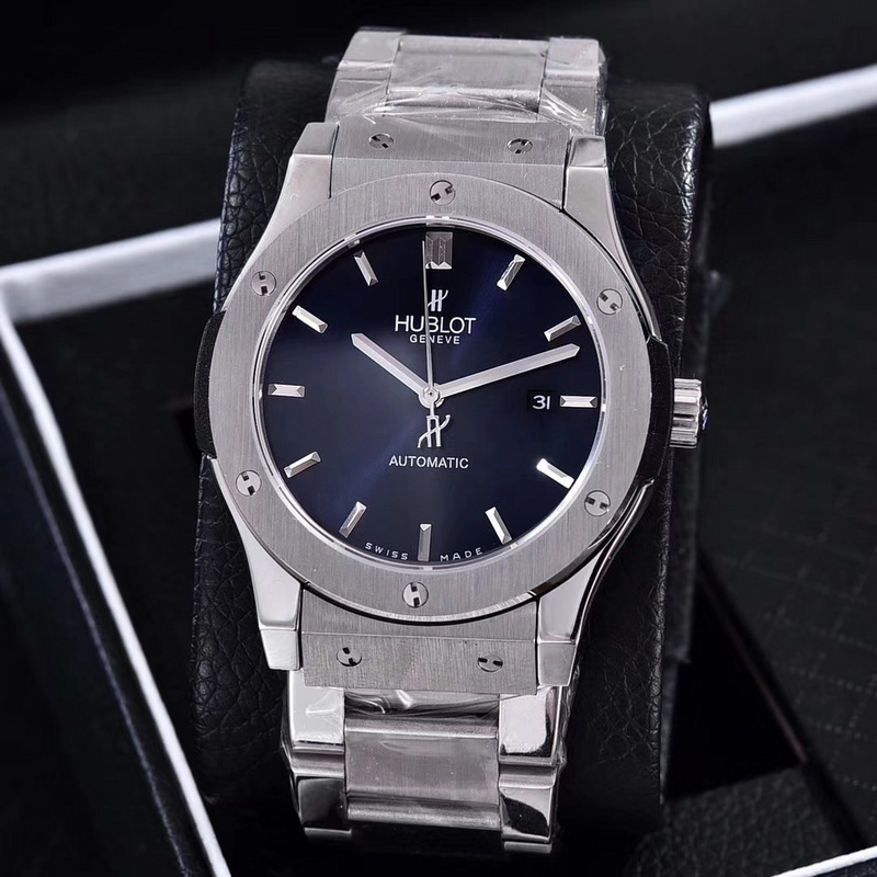 Men's Automatic Mechanical Watch 904L Stainless Steel 42mm-HB80