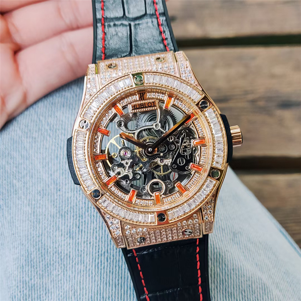 Men's Automatic Mechanical Watch 904L Stainless Steel 42mm-HB92
