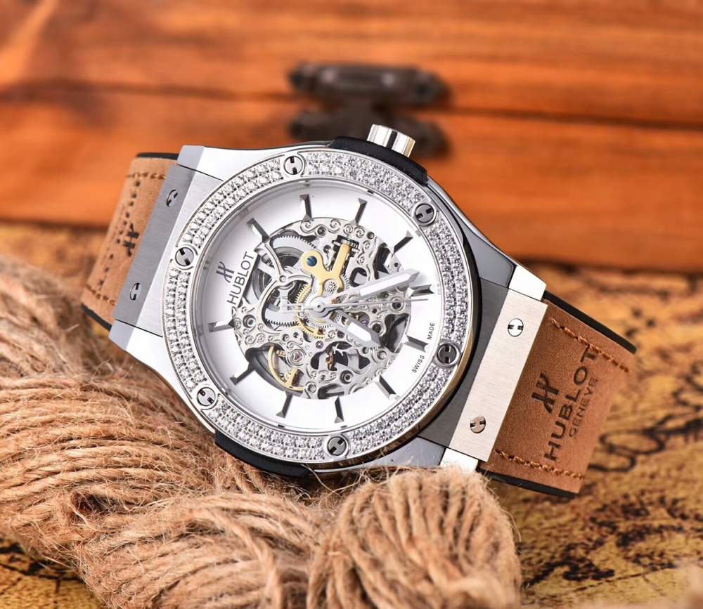 Men's Automatic Mechanical Watch 904L Stainless Steel 45mm-HB72