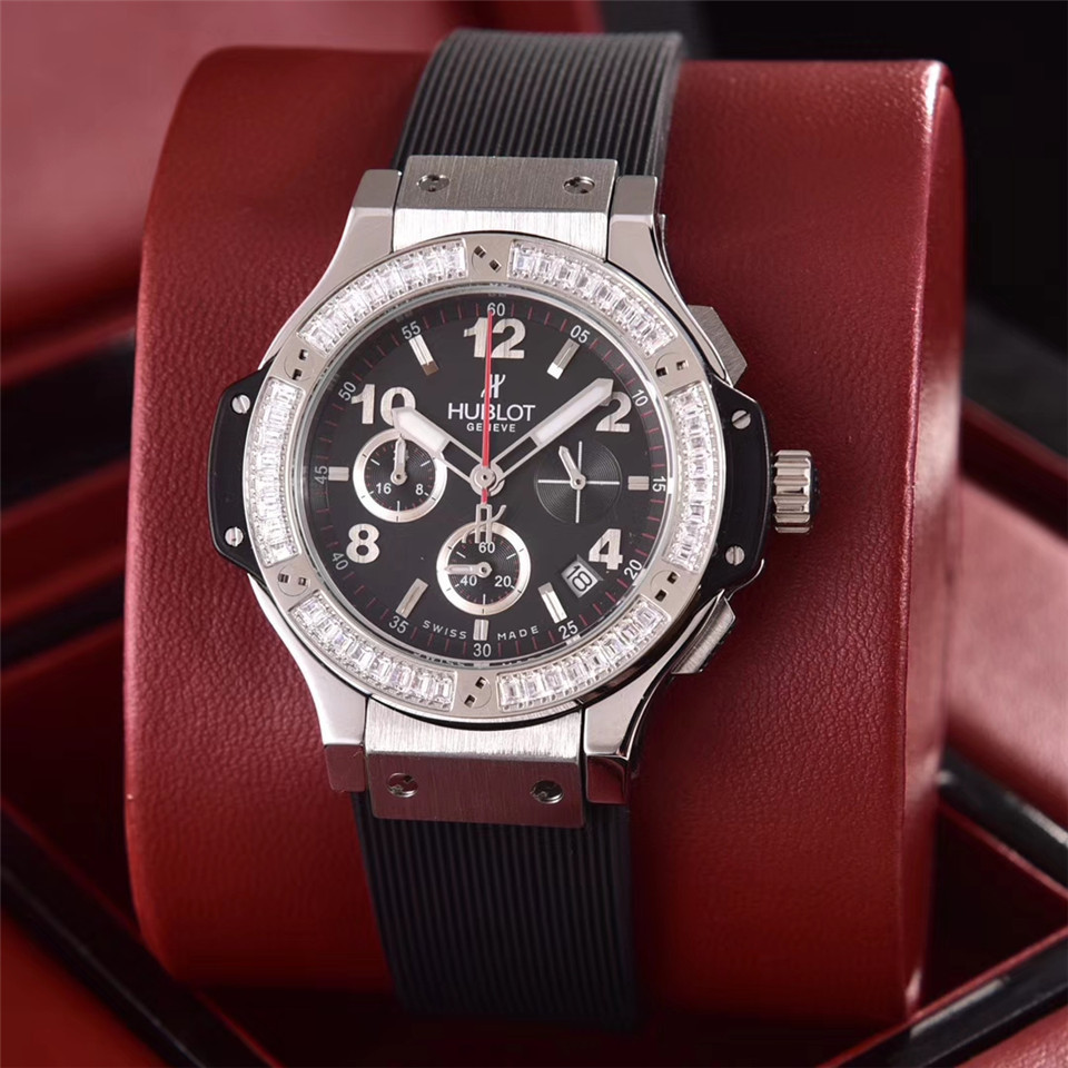 Women's  Quartz Watch Chronograph 904L Stainless Steel 36mm-HB90