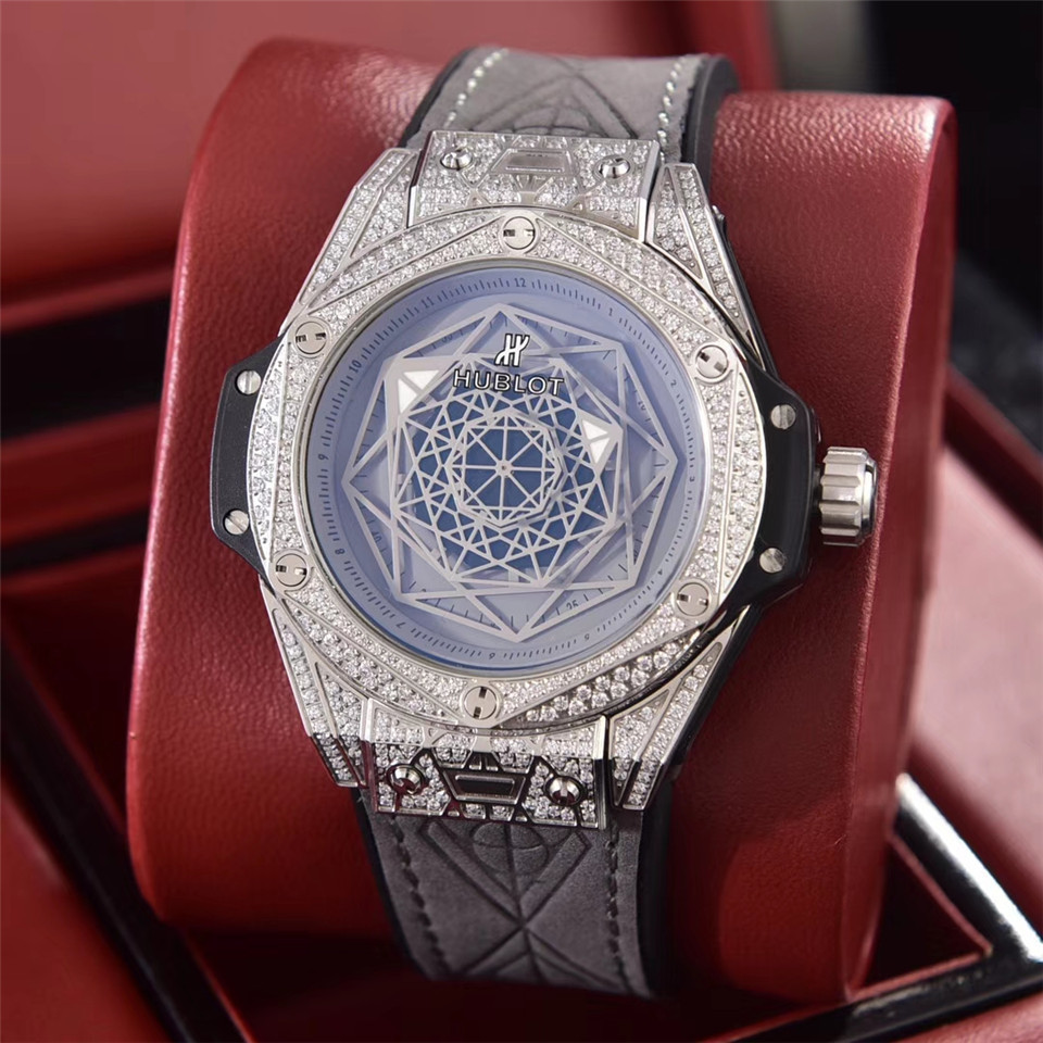 Men's Automatic Mechanical Watch 904L Stainless Steel 43mm-HB89