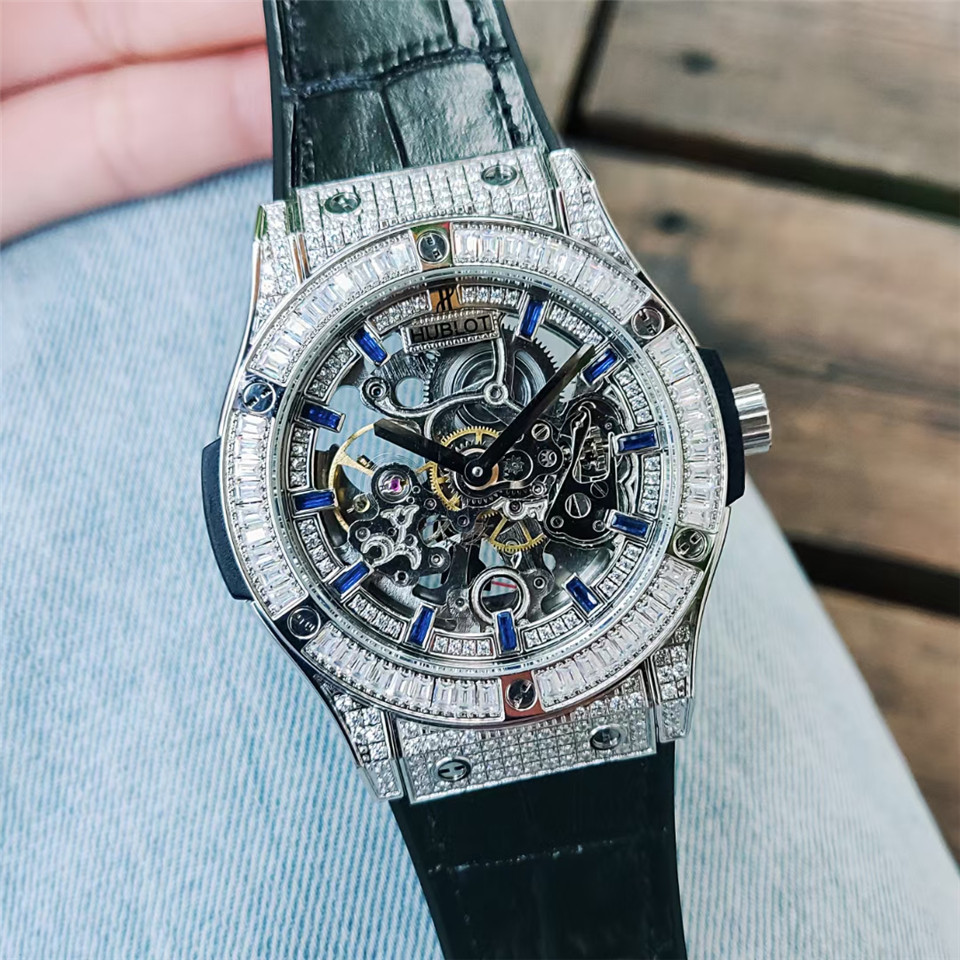 Men's Automatic Mechanical Watch 904L Stainless Steel 42mm-HB92
