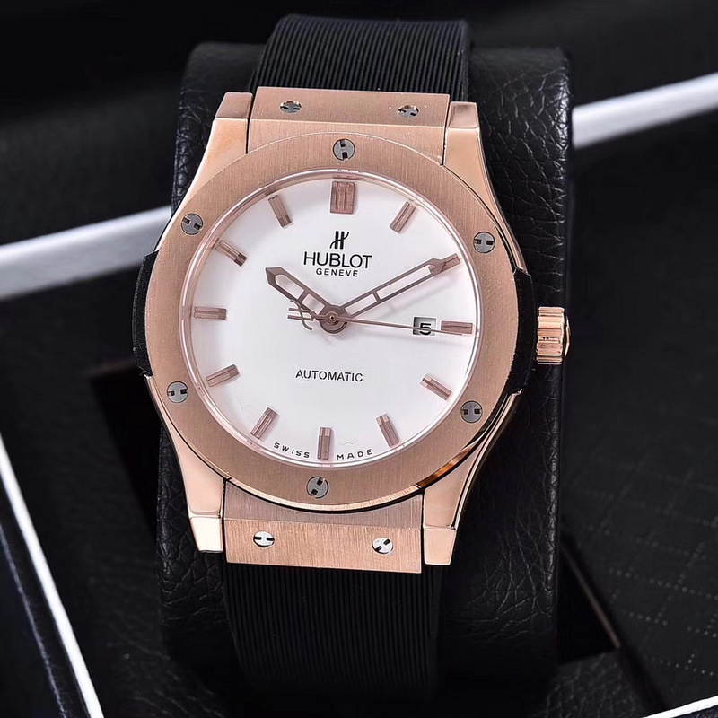 Men's Automatic Mechanical Watch 904L Stainless Steel 42mm-HB80
