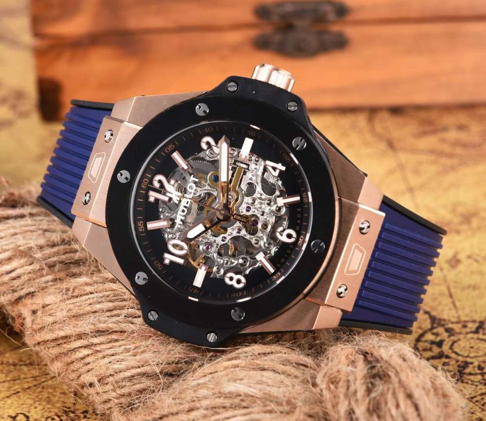 Men's Automatic Mechanical Watch 904L Stainless Steel 45mm-HB70