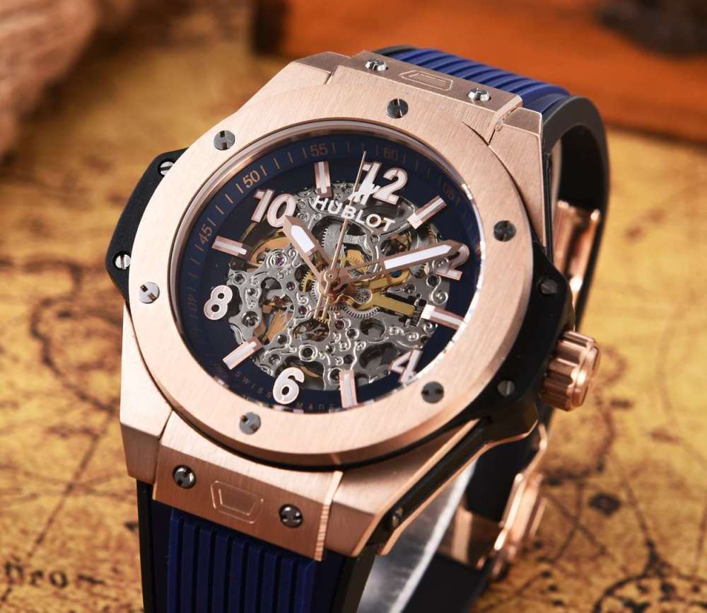 Men's Automatic Mechanical Watch 904L Stainless Steel 45mm-HB71