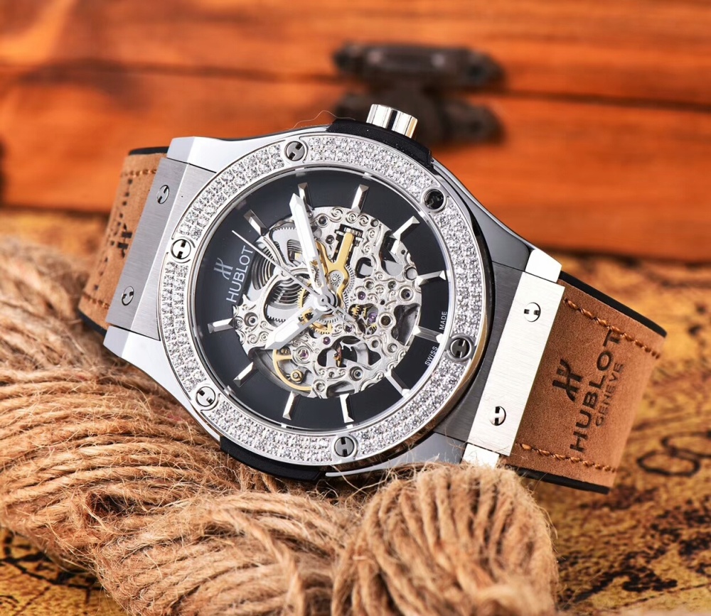 Men's Automatic Mechanical Watch 904L Stainless Steel 45mm-HB72