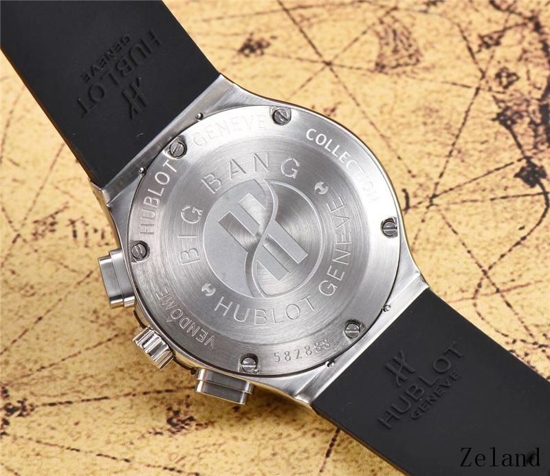 Women's  Quartz Watch Chronograph 904L Stainless Steel 38mm-HB56