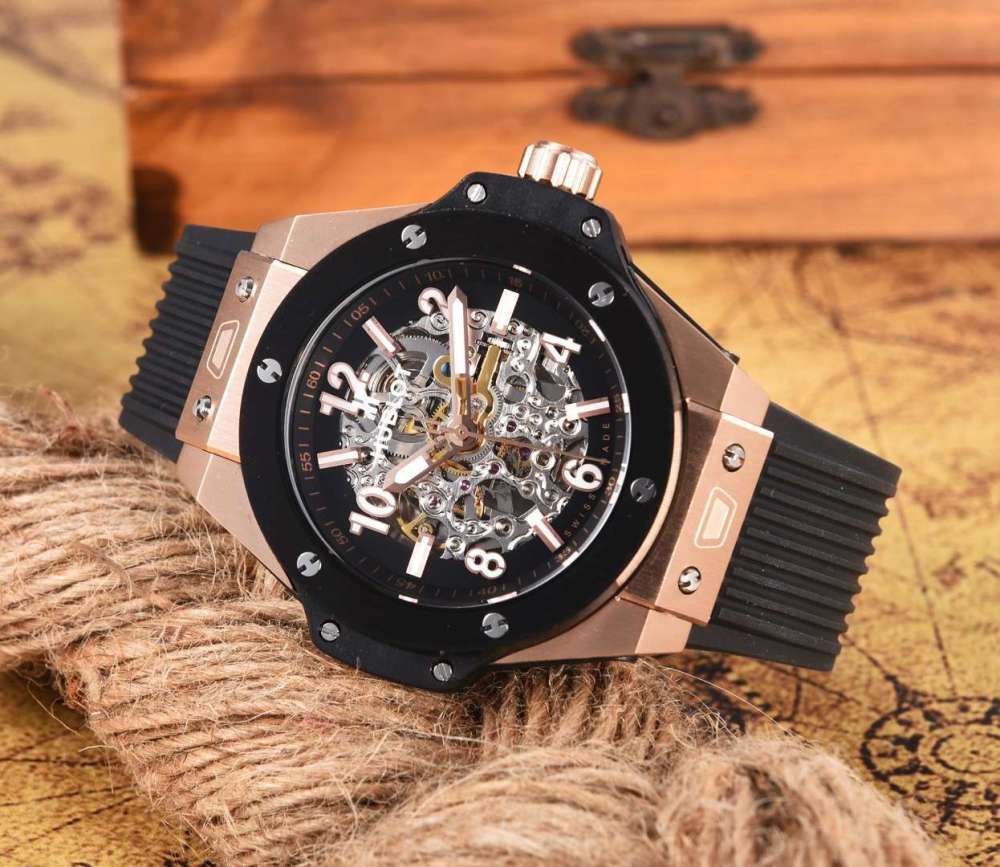 Men's Automatic Mechanical Watch 904L Stainless Steel 45mm-HB70