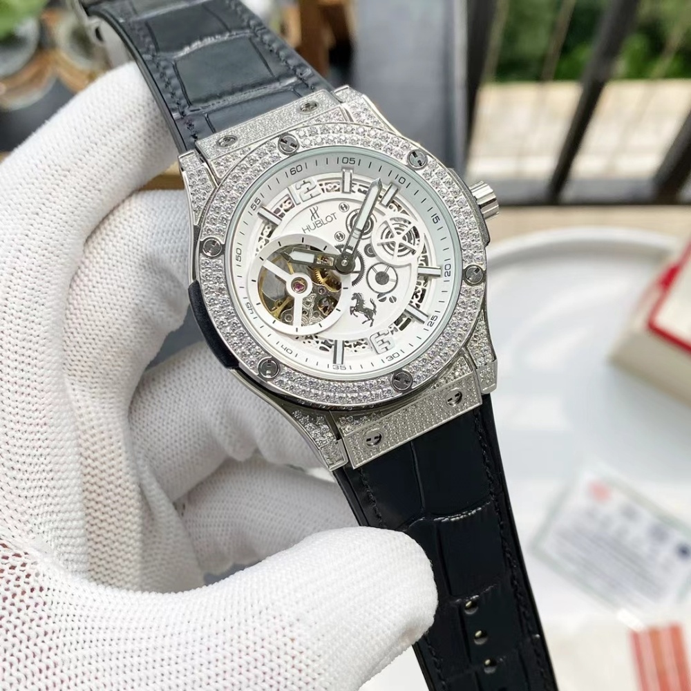 Men's Automatic Mechanical Watch 904L Stainless Steel 45mm-HB81
