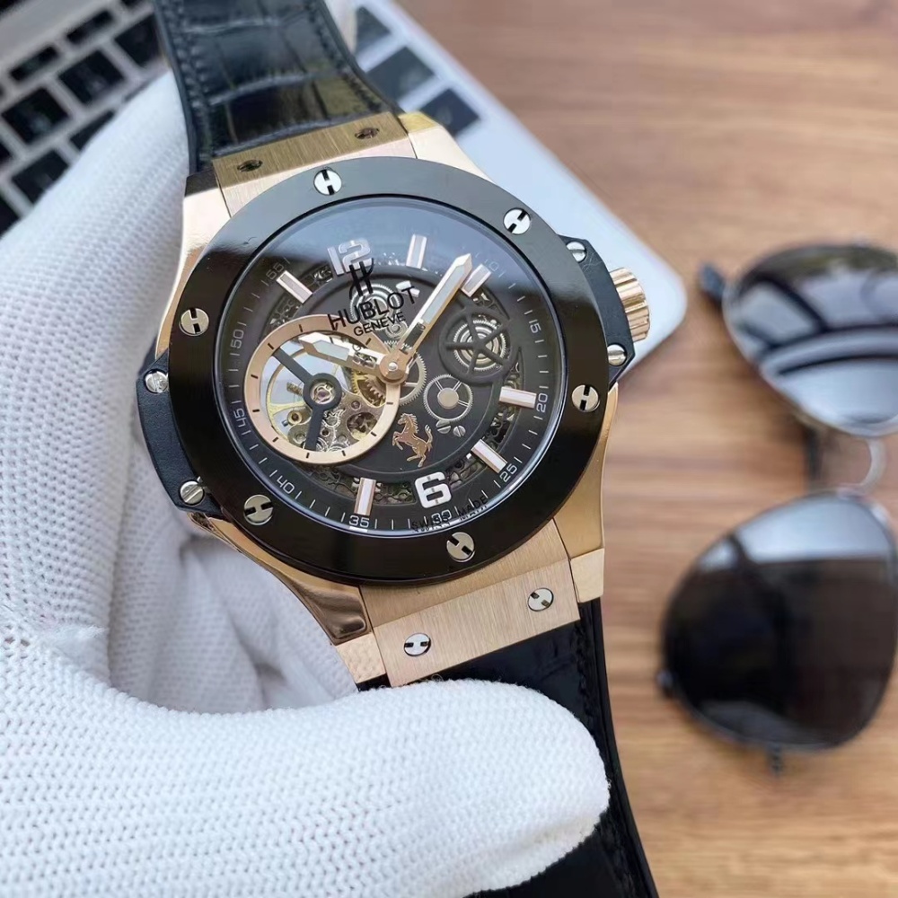 Men's Automatic Mechanical Watch 904L Stainless Steel 44mm-HB85