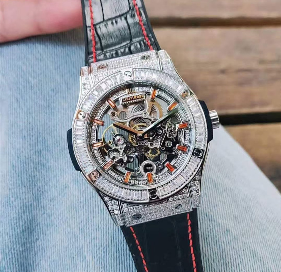 Men's Automatic Mechanical Watch 904L Stainless Steel 42mm-HB92