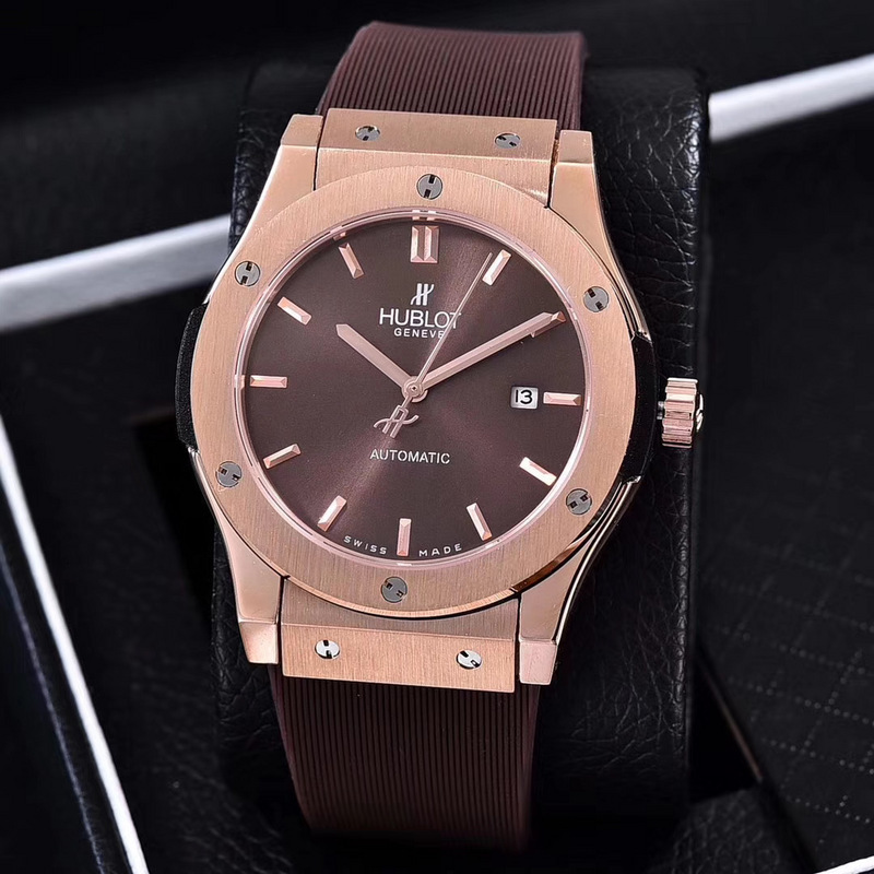 Men's Automatic Mechanical Watch 904L Stainless Steel 42mm-HB80