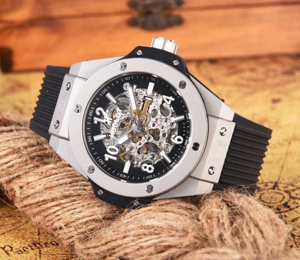 Men's Automatic Mechanical Watch 904L Stainless Steel 45mm-HB67