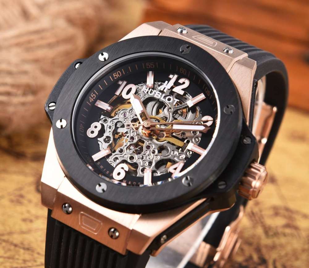 Men's Automatic Mechanical Watch 904L Stainless Steel 45mm-HB70