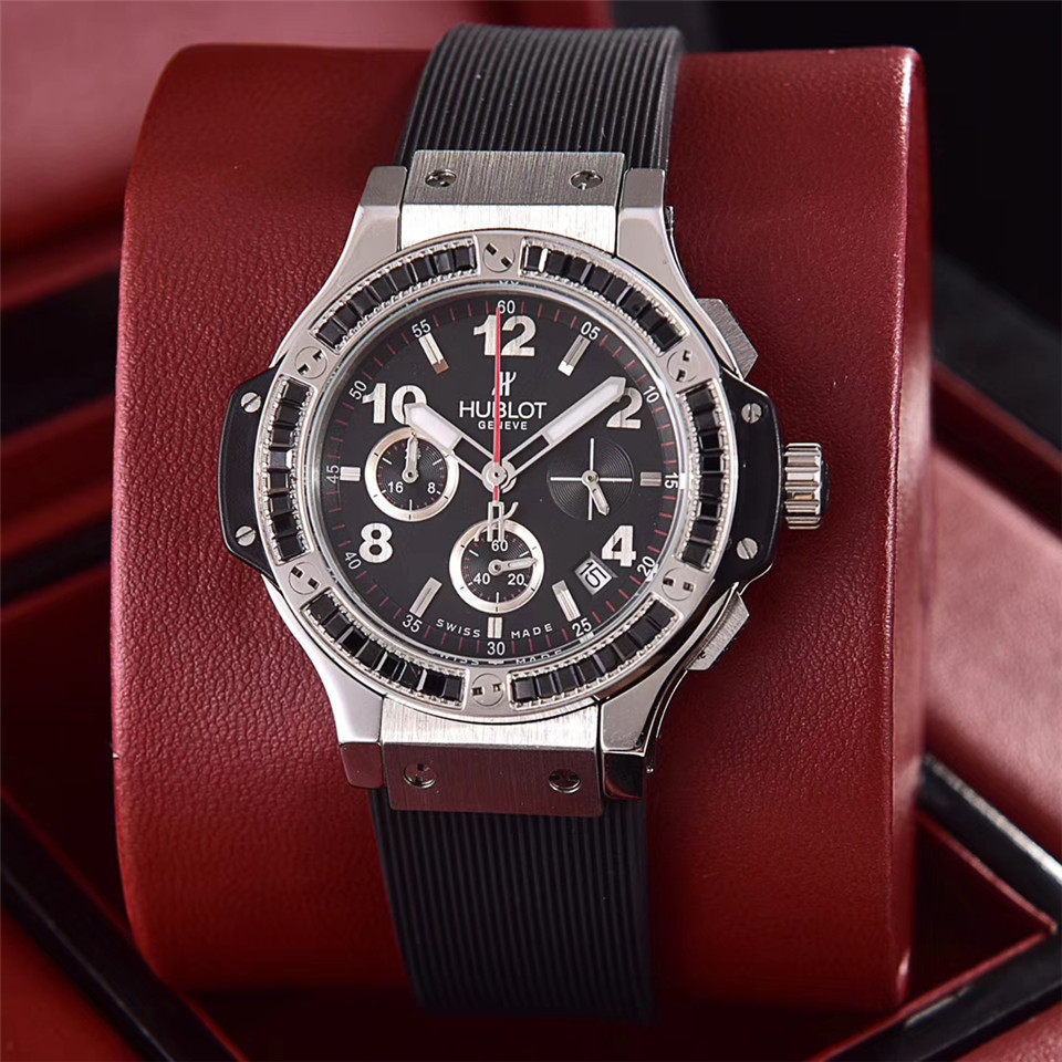 Women's  Quartz Watch Chronograph 904L Stainless Steel 36mm-HB90