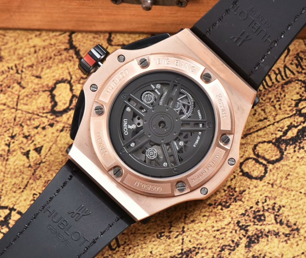 Men's Quartz Watch Chronograph 904L Stainless Steel 42mm-HB66