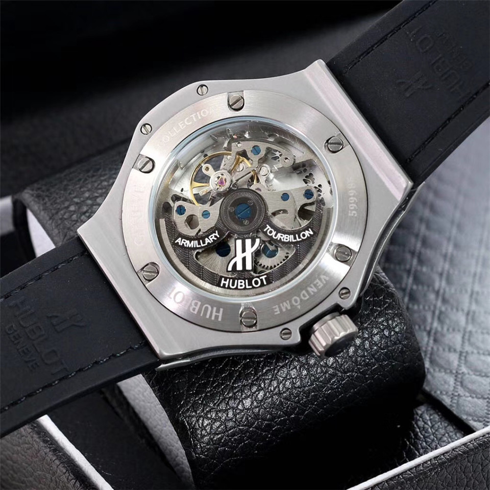 Men's Automatic Mechanical Watch 904L Stainless Steel 44mm-HB85