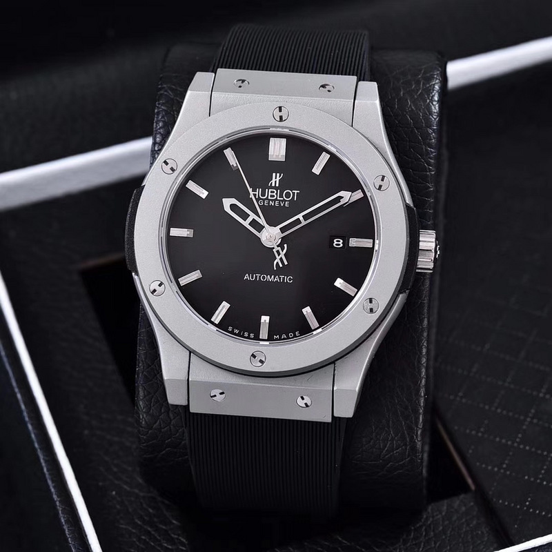 Men's Automatic Mechanical Watch 904L Stainless Steel 42mm-HB80