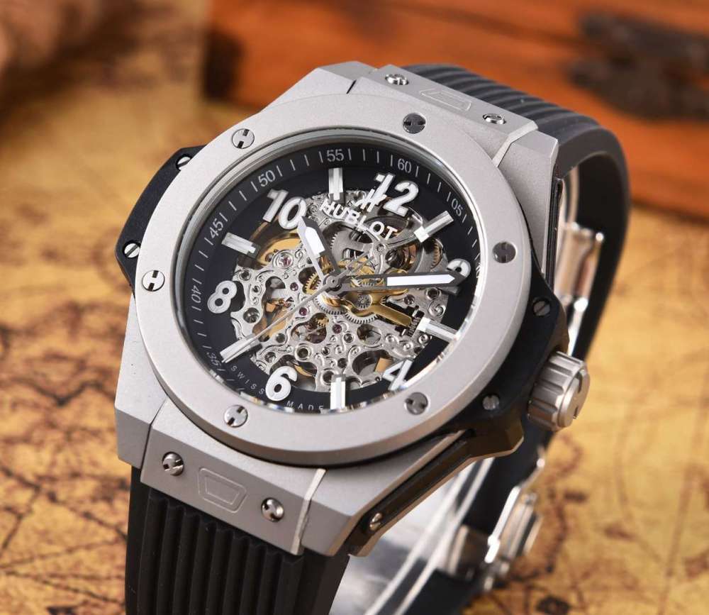 Men's Automatic Mechanical Watch 904L Stainless Steel 45mm-HB67