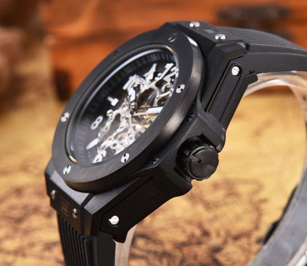 Men's Automatic Mechanical Watch 904L Stainless Steel 45mm-HB69