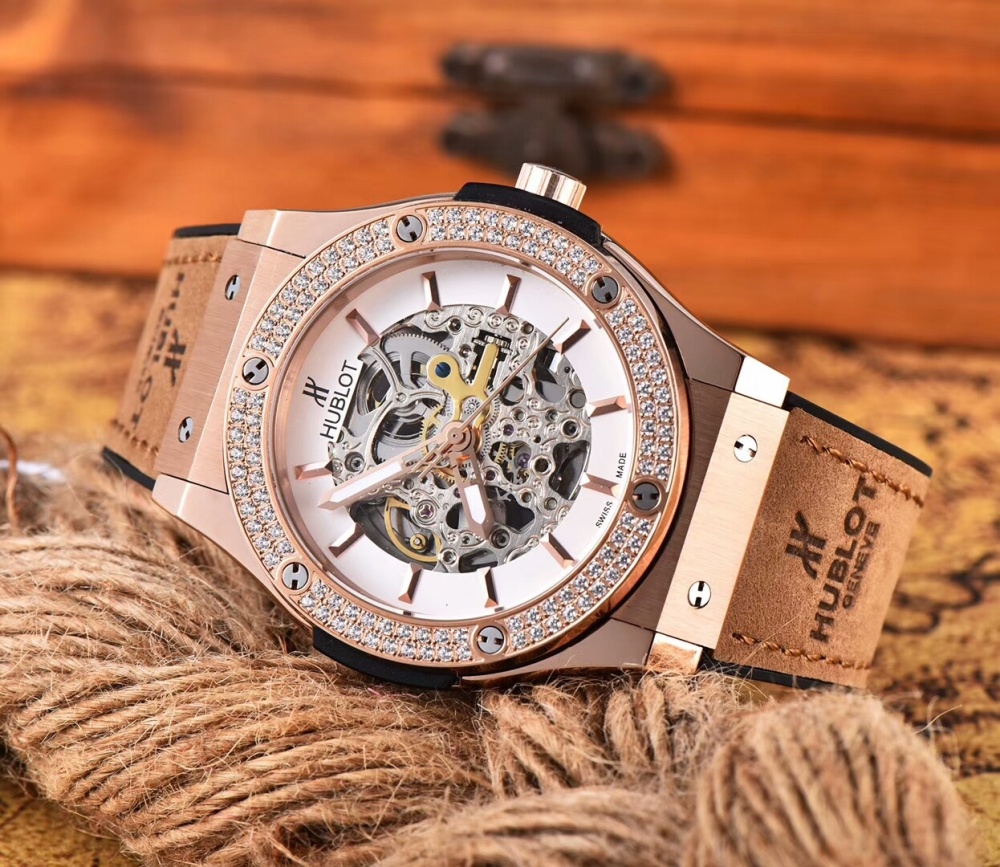 Men's Automatic Mechanical Watch 904L Stainless Steel 45mm-HB72