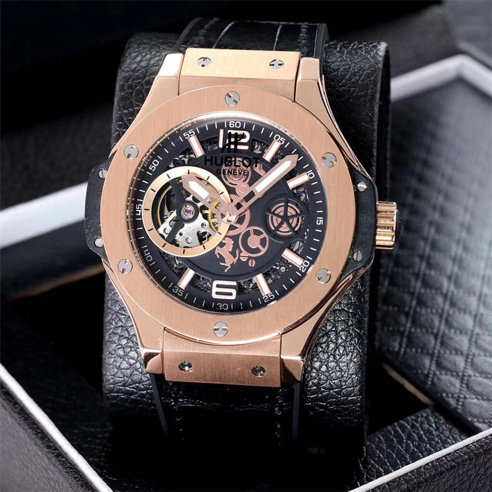Men's Automatic Mechanical Watch 904L Stainless Steel 44mm-HB85