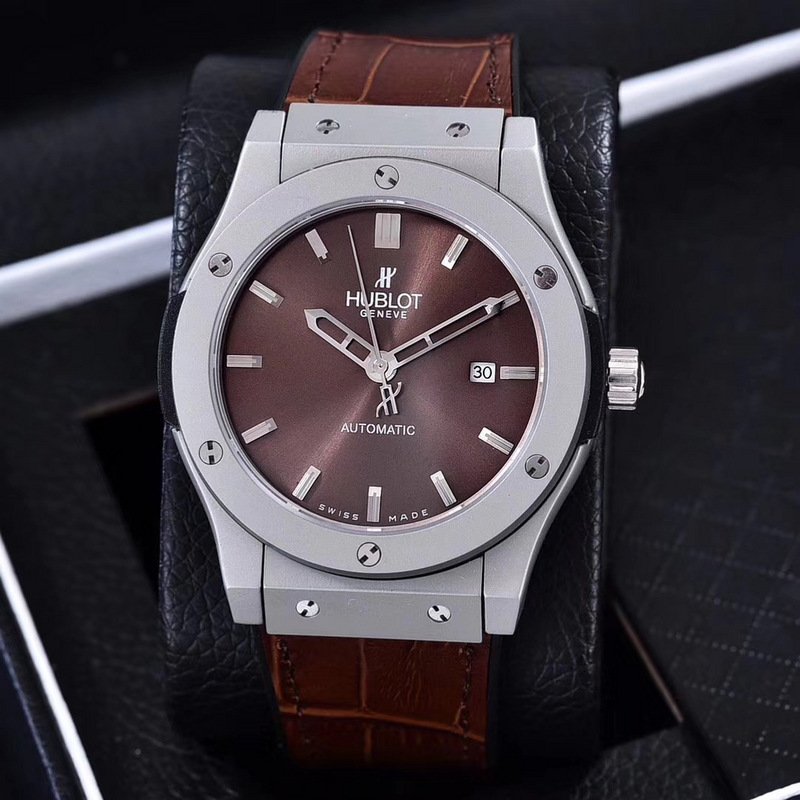 Men's Automatic Mechanical Watch 904L Stainless Steel 42mm-HB80