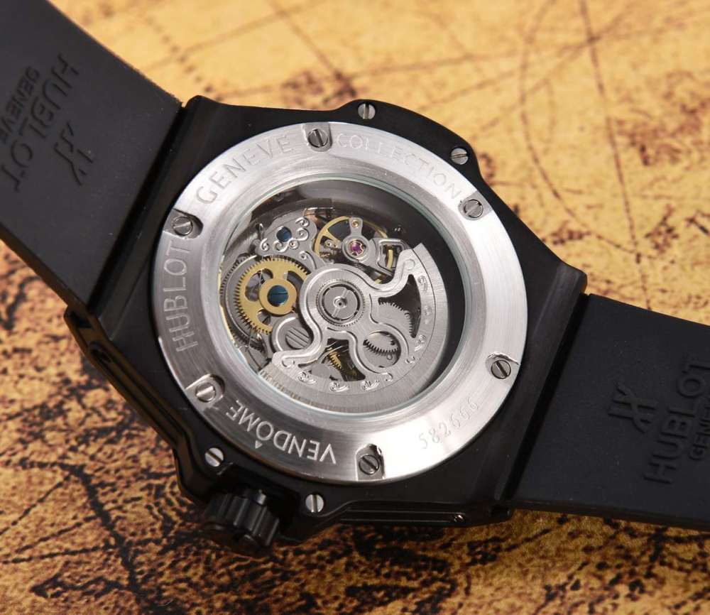 Men's Automatic Mechanical Watch 904L Stainless Steel 45mm-HB69