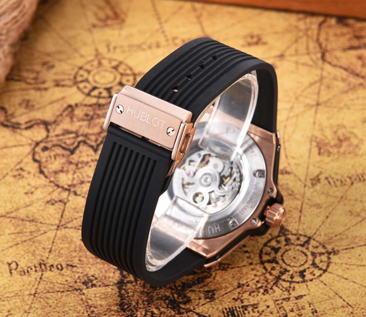 Men's Automatic Mechanical Watch 904L Stainless Steel 45mm-HB70