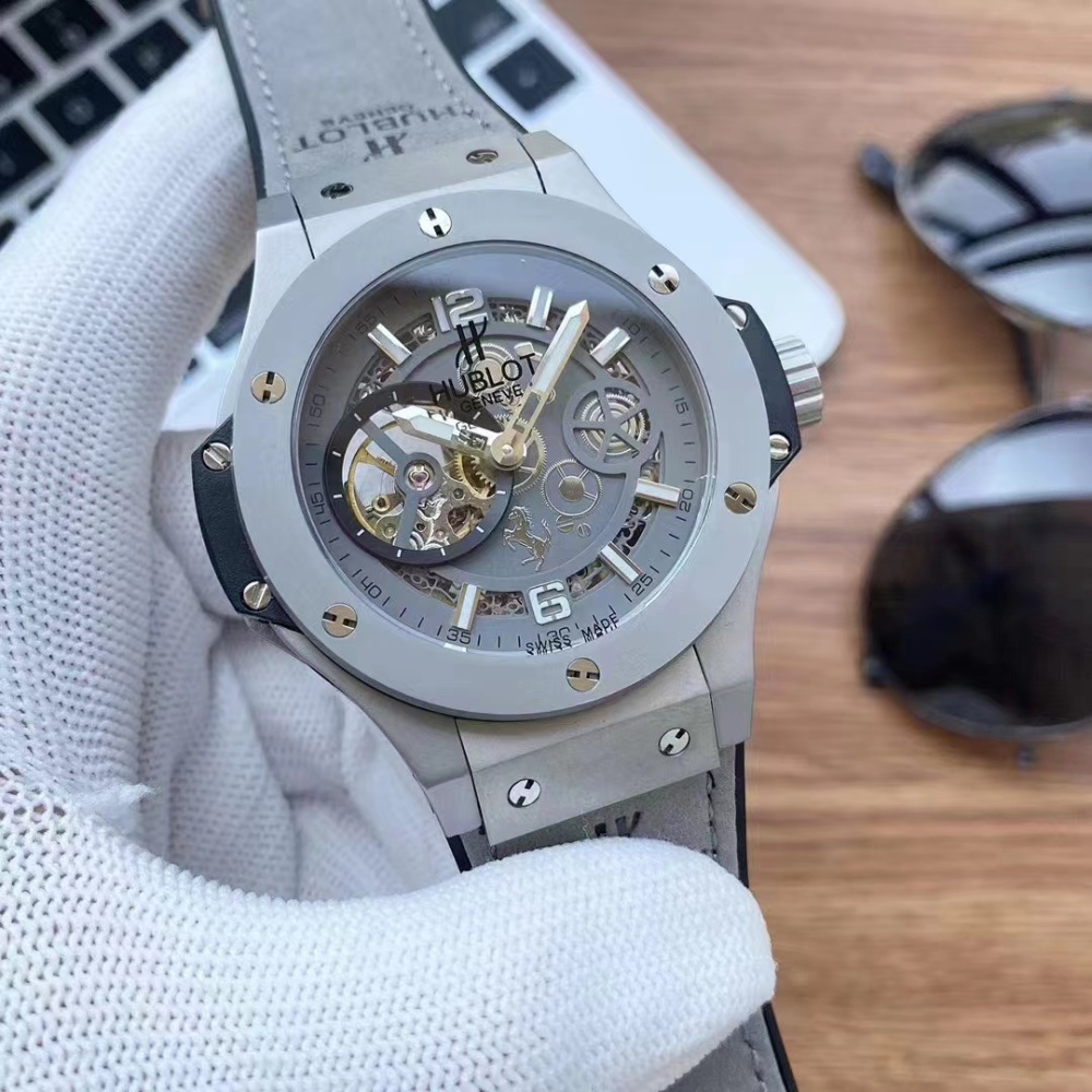 Men's Automatic Mechanical Watch 904L Stainless Steel 44mm-HB85