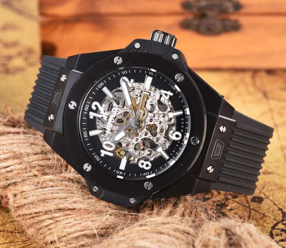 Men's Automatic Mechanical Watch 904L Stainless Steel 45mm-HB69