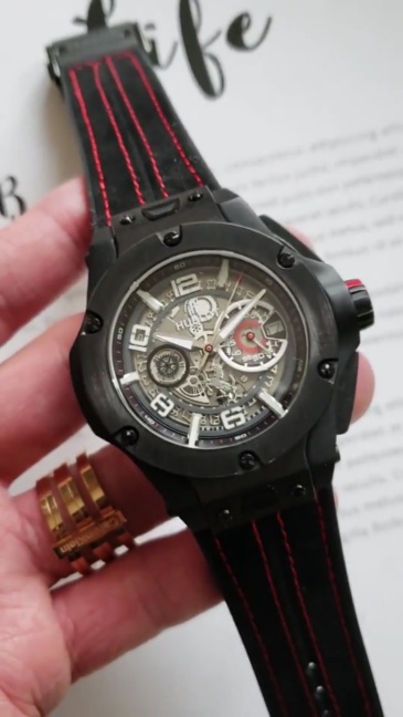 Men's Automatic Mechanical Watch 904L Stainless Steel 45mm-HB63