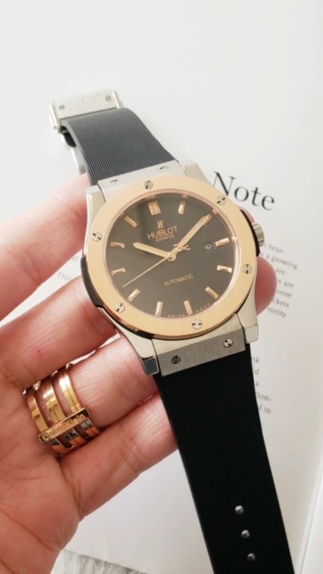 Men's Automatic Mechanical Watch 904L Stainless Steel 42mm-HB65