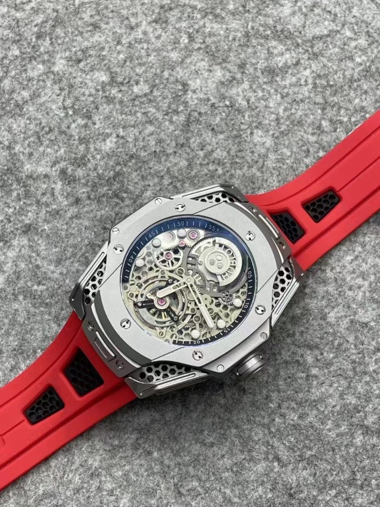 Men's Automatic Mechanical Watch 904L Stainless Steel 44mm-HB188