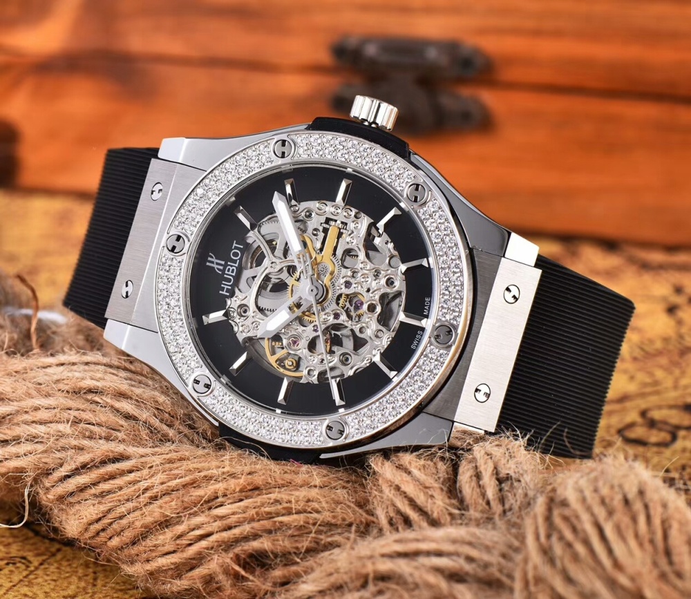 Men's Automatic Mechanical Watch 904L Stainless Steel 45mm-HB73