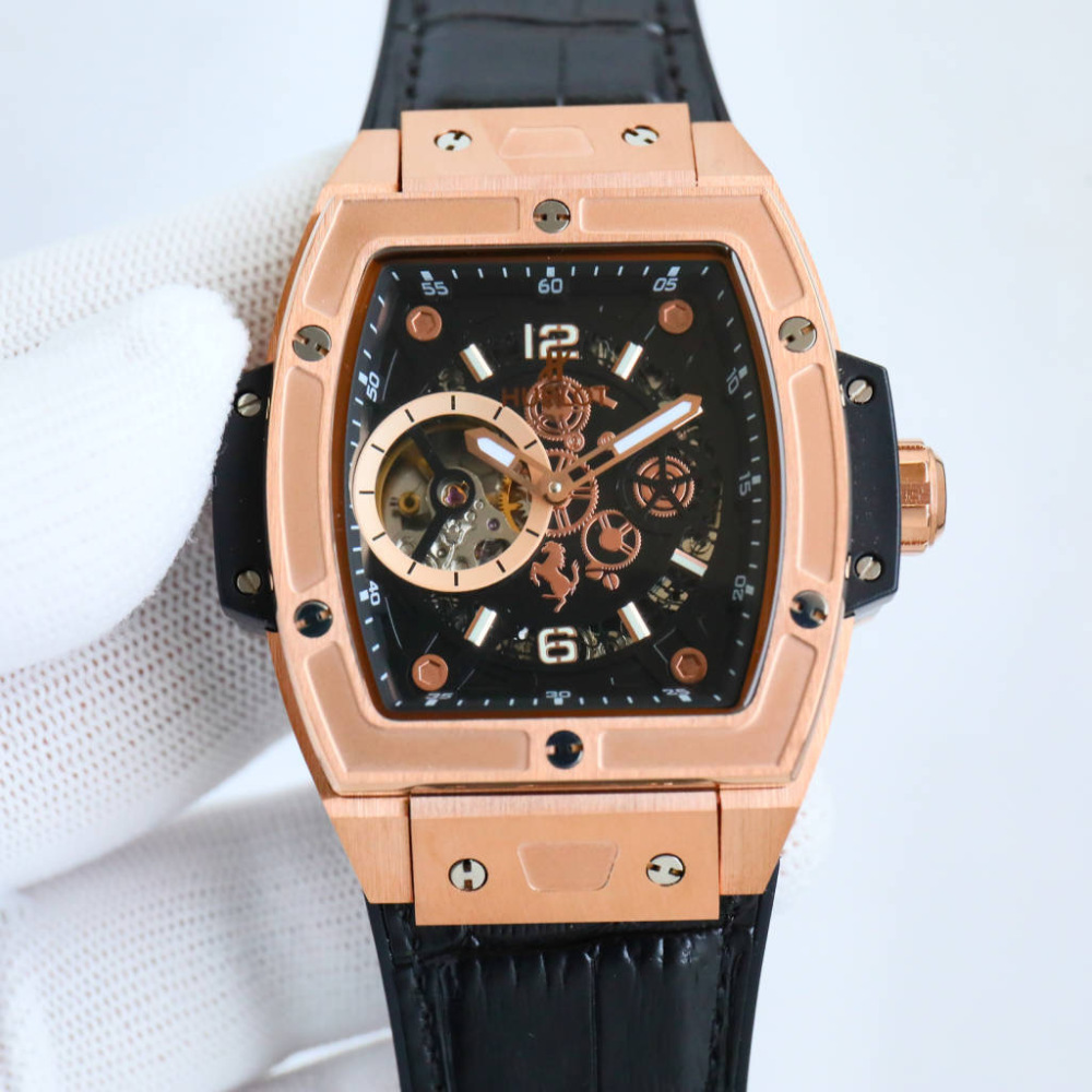 Men's Automatic Mechanical Watch 904L Stainless Steel 47x52mm-HB179