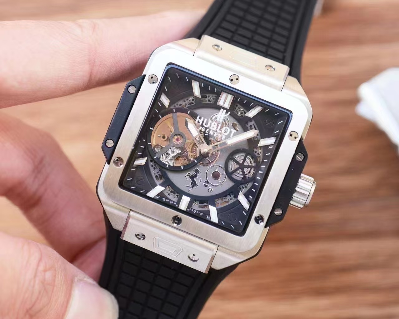 Men's Automatic Mechanical Watch 904L Stainless Steel 45mm-HB176