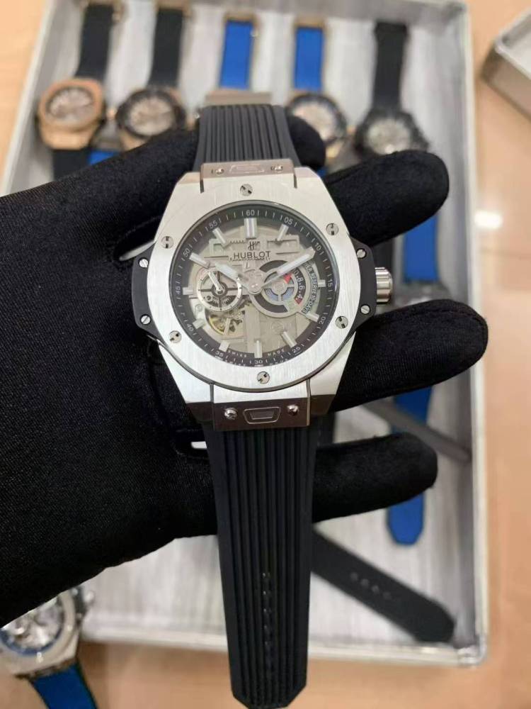 Men's Automatic Mechanical Watch 904L Stainless Steel 45mm-HB202