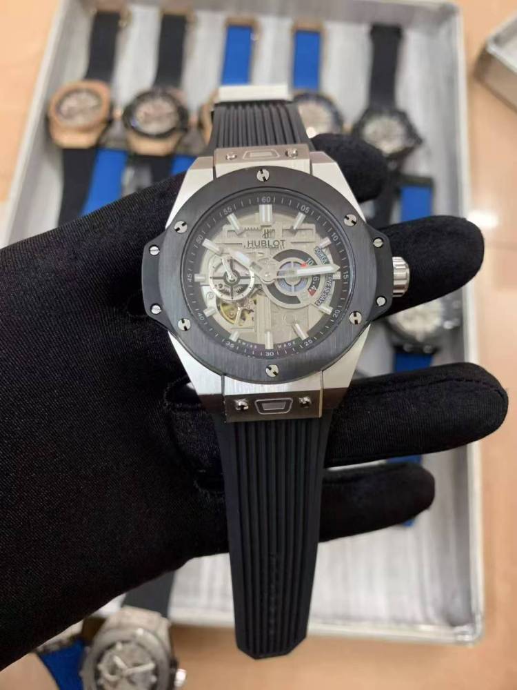 Men's Automatic Mechanical Watch 904L Stainless Steel 45mm-HB202
