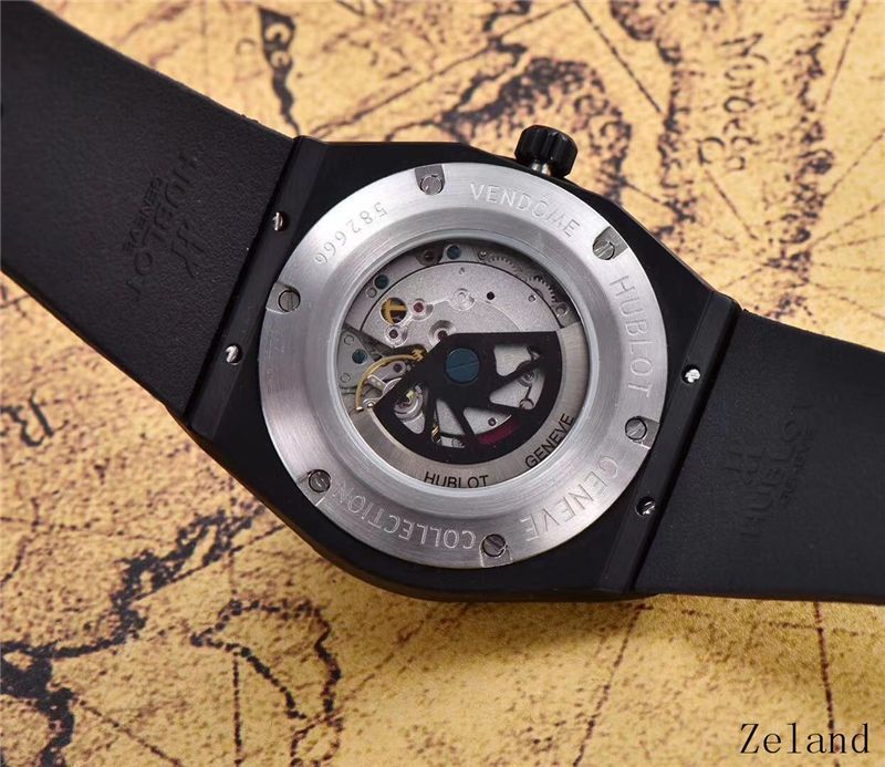 Men's Automatic Mechanical Watch 904L Stainless Steel 42mm-HB54