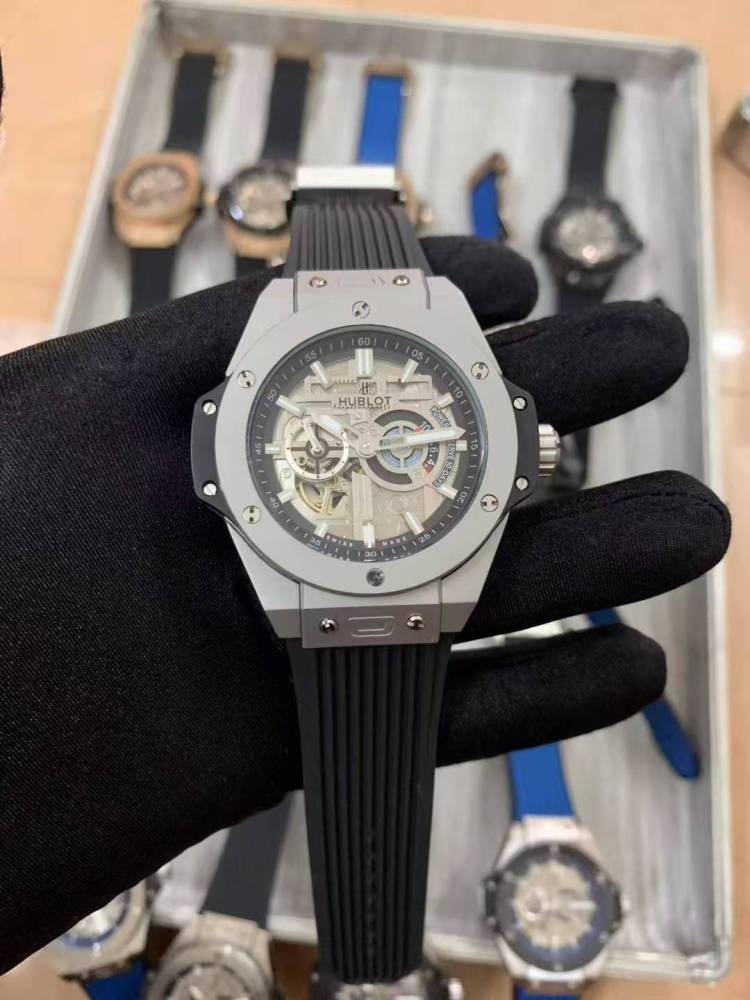 Men's Automatic Mechanical Watch 904L Stainless Steel 45mm-HB202
